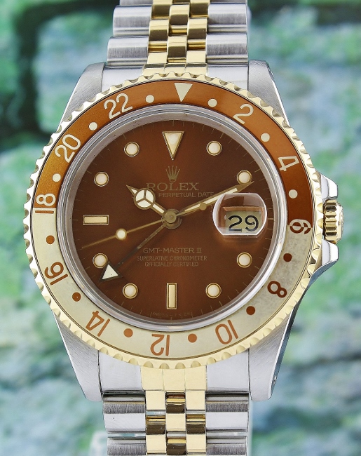 (image for) A ROLEX OYSTER PERPETUAL DATE / GMT-MASTER II / 16713